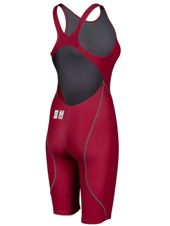 Arena Powerskin St Next Open Back 005873-401 Femeiesc Costum de Baie de Competiție Întreg pentru Înot Roșu