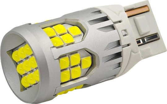Lamps Car W21W / DRL / W3x16d Canbus LED 5500K Cold White 1pcs