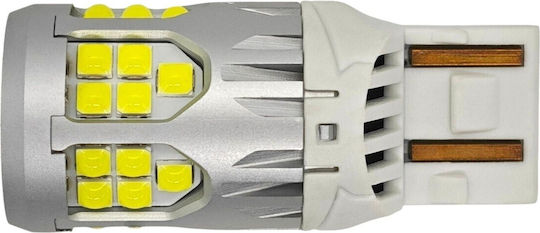 Λάμπα Αυτοκινήτου W21/5W / DRL Canbus LED 5500K Ψυχρό Λευκό