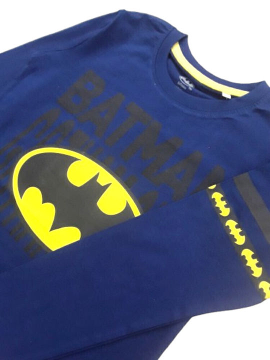 Παιδική Μπλούζα Μακρυμάνικη Navy Blue Batman