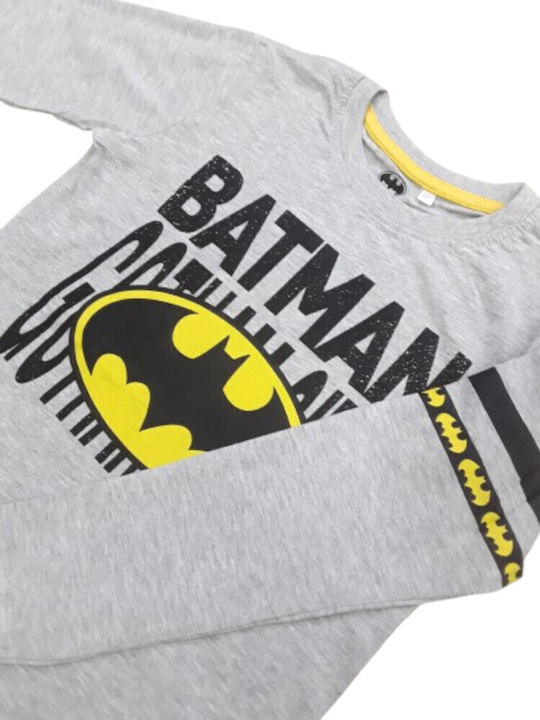 Παιδική Μπλούζα Μακρυμάνικη Grey Batman