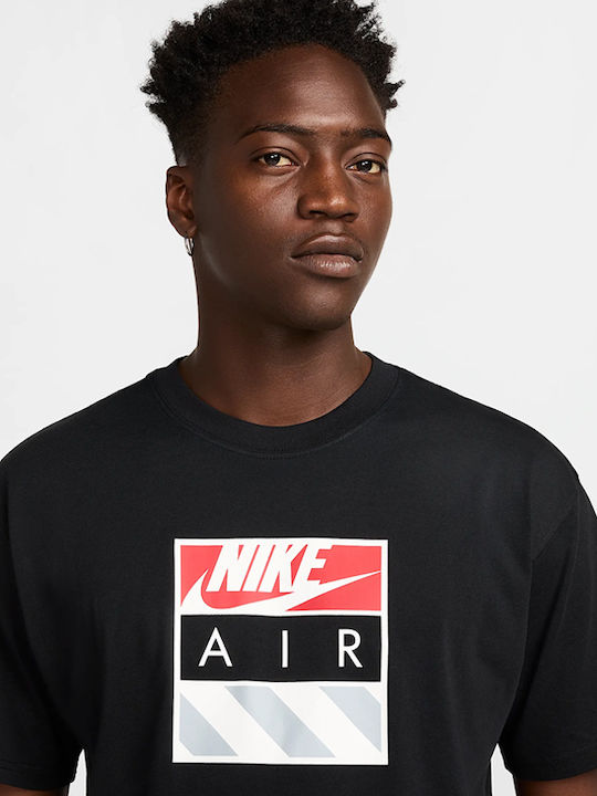 Sportswear Max90 Be True Αθλητικό T-shirt Μαυρο