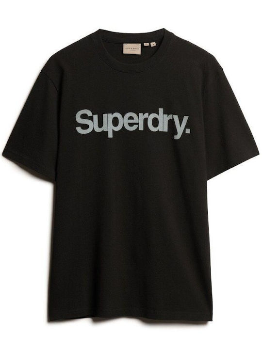 Superdry Bluză BLACK