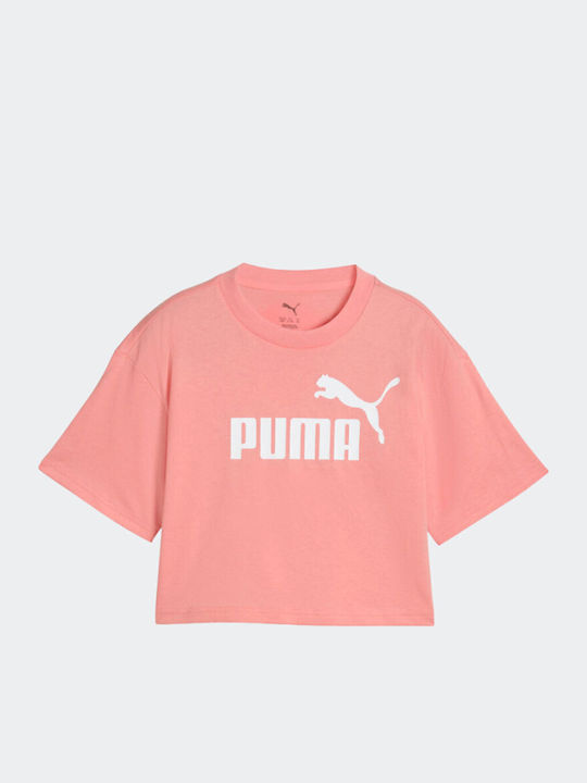 Детска тениска Розов Logo