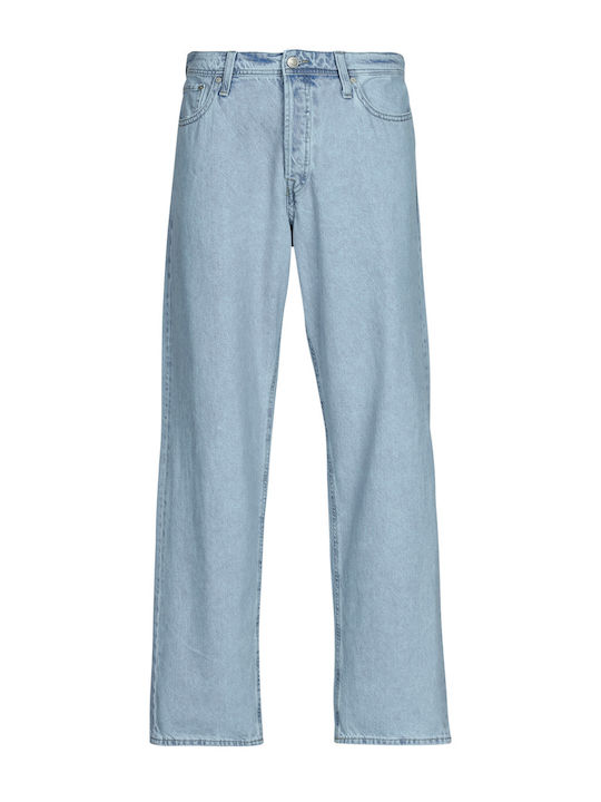 Men's Jeans Pants with Relaxed Fit Blue