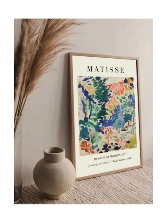 Matisse "Landscape Art Collioure" Canvas Print 60*80 cm Canvas Only
