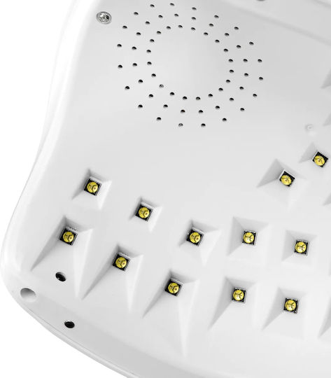 Activeshop Professionelle Lampe Nageltrockner UV / LED 65W Weiß