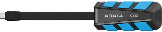 Adata SC740 USB-C Εξωτερικός SSD 500GB 1.8" Μπλε