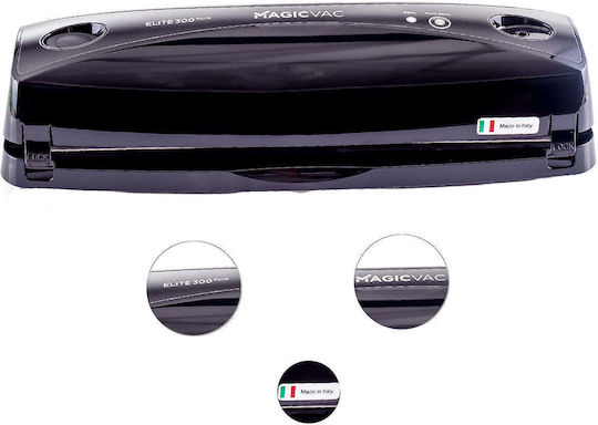 Vakuumierer Magic Vac Elite 300 Plus Black Edition Trocken-Vakuum Schwarz