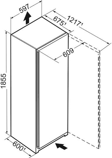Liebherr Aufrechter Gefrierschrank 278Es NoFrost