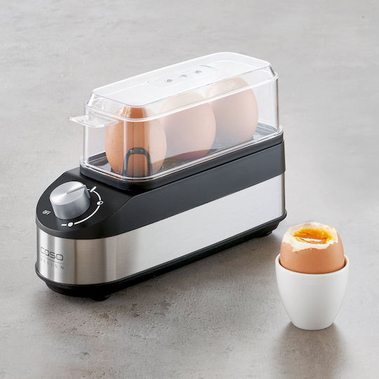 Caso E3 Egg Cooker 3 Egg Capacity 210W Silver