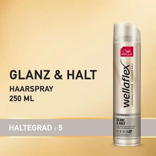 Wella Wellaflex Shiny Hold Лак за Много Силно Задържане 250ml