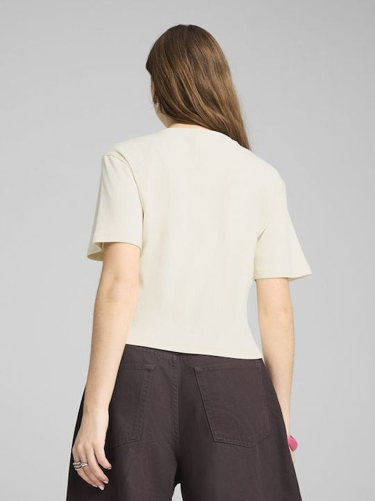 PUMA Essentials T-Shirt Ecru