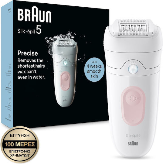 Braun Silk-epil 5 Epilator Epilator pentru corp și bikini SE5-000