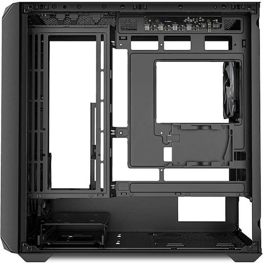 Sharkoon MK2 RGB Gaming Micro Tower Computer Case with Side Window Black