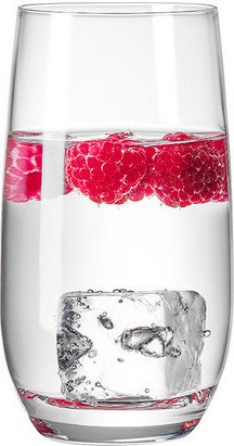 Rona Set of Glasses for White and Red Wine made of Crystal Stemmed 30pcs