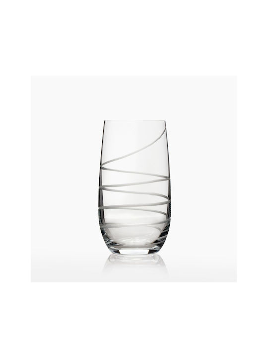 Rona Set of Glasses for White and Red Wine made of Crystal Stemmed 30pcs