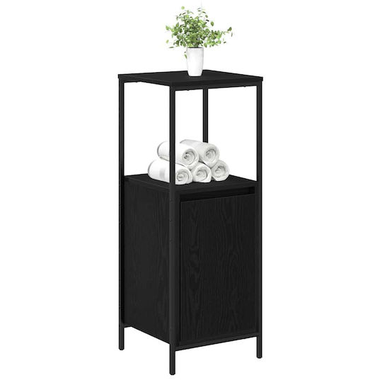 vidaXL Cabinet de baie L36xA35xÎ95cm Negru