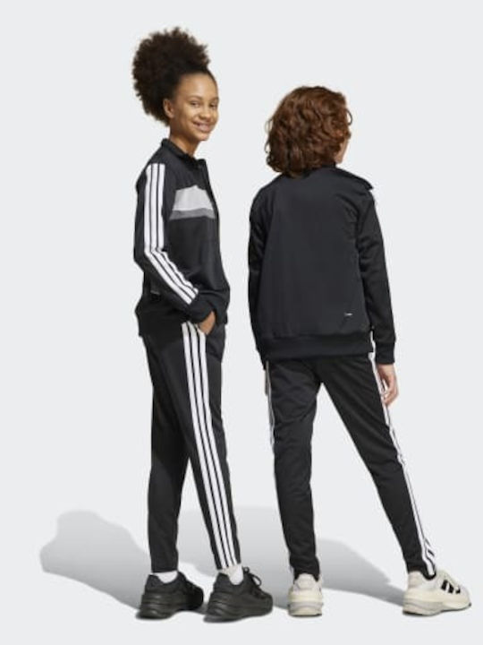 Kids Sweatpants Set With Jacket Black 3 Pieces