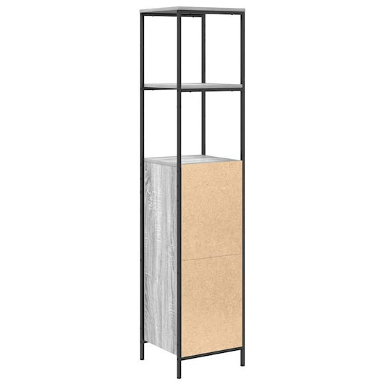 vidaXL Badezimmersäule Boden H36xB35xH165cm Sonoma