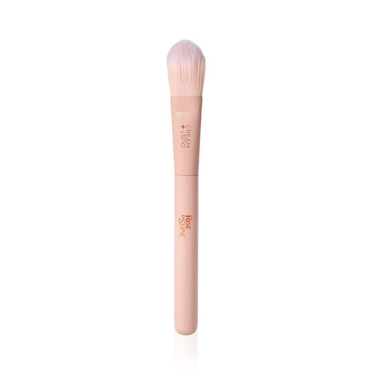 Dust+Cream Makeup Brush for Foundation made of Synthetic Hair
