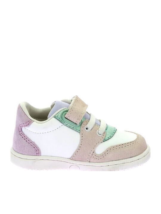 Παιδικά Sneakers με Σκρατς Λευκά