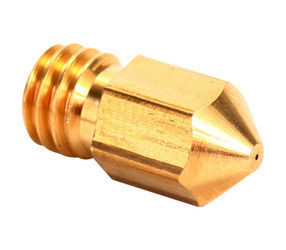 1pcs 0.4mm Makerbot Mk8 3d Printer Extruder Thread Nozzle 1.75mm Filament