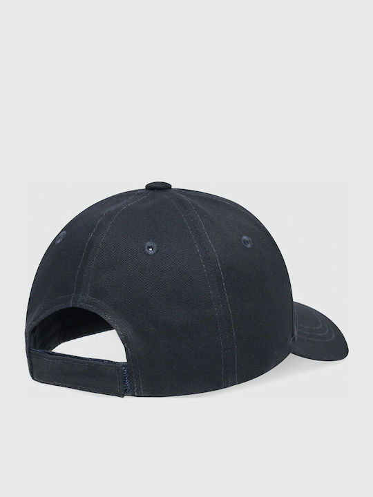 Guess Kids' Hat Jockey Fabric Baseball Blue