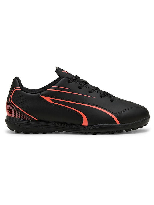 Puma Vitoria TT Low Football Shoes with Molded Cleats Black