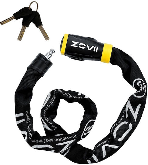 Κλειδαριά Κουλούρα Συναγερμό Zcl08-120 1,20m 8mm 120db Zovii120199