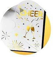 Osomepop Heijin2.0 Pop Up Greeting Card Birthday with Music in Black Color