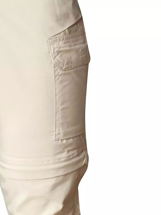 Columbia Ridge Utility Convertible Pant Bărbați Lung Pantaloni de drumeție Bej