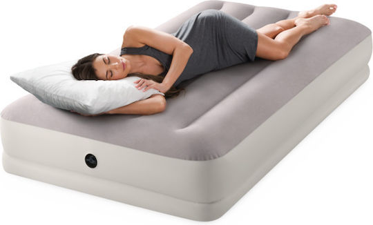 Intex Inflatable Single Sleeping Mattress Prestige 191x99x30cm Grey