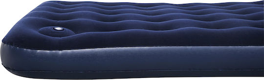 Bestway Inflatable Single Air Mattress with Integrated Pump 185x76x28cm Blue