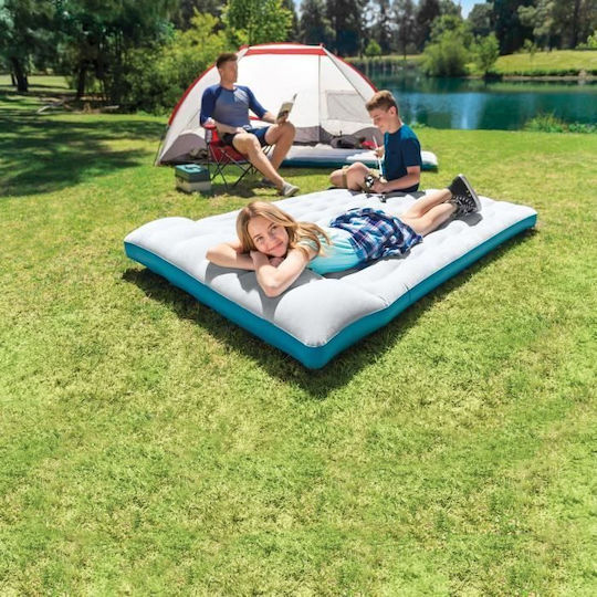Intex Inflatable Sleeping Mattress Semi-double Wave Beam 193x127x24εκ.