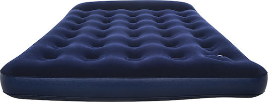 Bestway Inflatable Single Air Mattress with Integrated Pump 185x76x28cm Blue