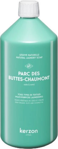 Kerzon Parc Des Buttes-chaumont Konzentriert Flüssig Waschmittel für Empfindlich & Farbige Kleidung 1lt (30 Messbecher ) 1cm