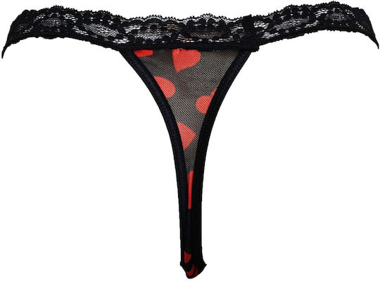 Milena by Paris Γυναικείο Sexy Slip Μαύρο