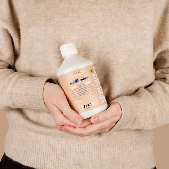 Kerzon Maille Caline Lichid Detergent cu Aromă Τριαντάφυλλο pentru Sensibil, Lână & Culori Haine 500ml (15 Cupe de măsurare)
