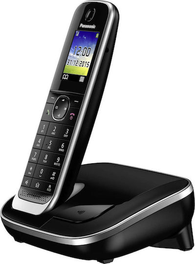 Panasonic KX-TGJ310 Безжичен Телефон с Българско Меню Черен
