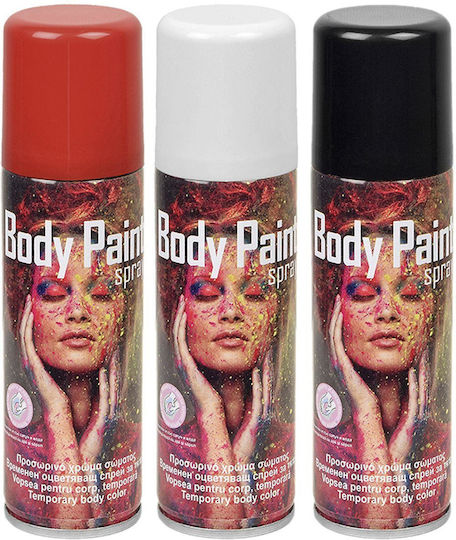 Spray Body Color Body Paint 125ml Airpack 235-236-237 Red