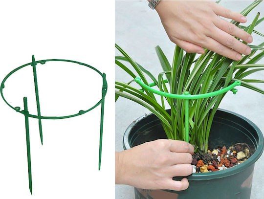 Suport pentru Flori Zola Formă Circulară Diametru 19 Cm Verde