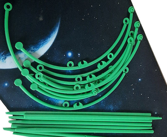 Suport pentru Flori Zola Formă Circulară Diametru 19 Cm Verde