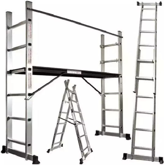 Double Aluminum Scaffolding Platform 2x7
