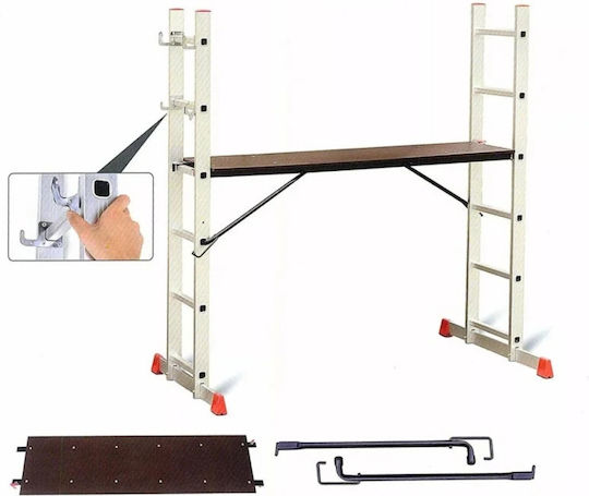 Double Aluminum Scaffolding Platform 2x7