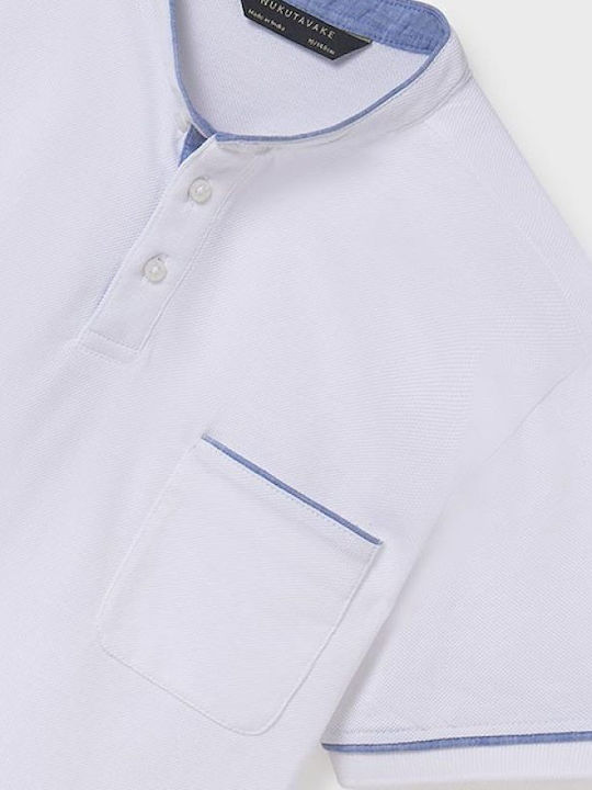 Παιδικό Polo Κοντομάνικο Λευκό