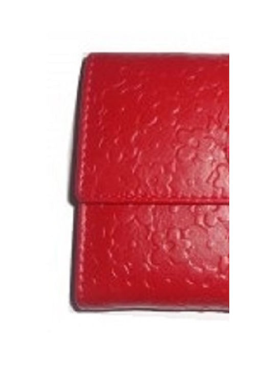 Luxus Leather Women's Wallet Red