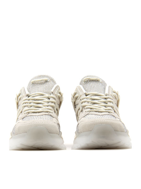 Γυναικεία Chunky Sneakers Ασημι- Γκρι