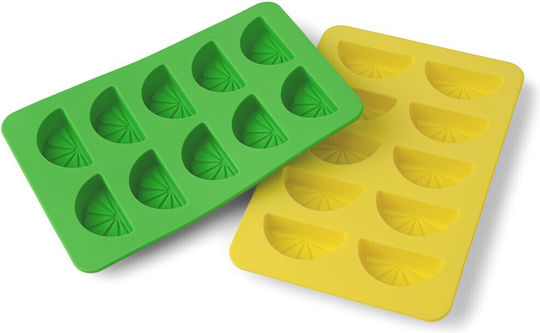 Here's How Ice Tray Silicone Multicolored HHC140UK 2pcs