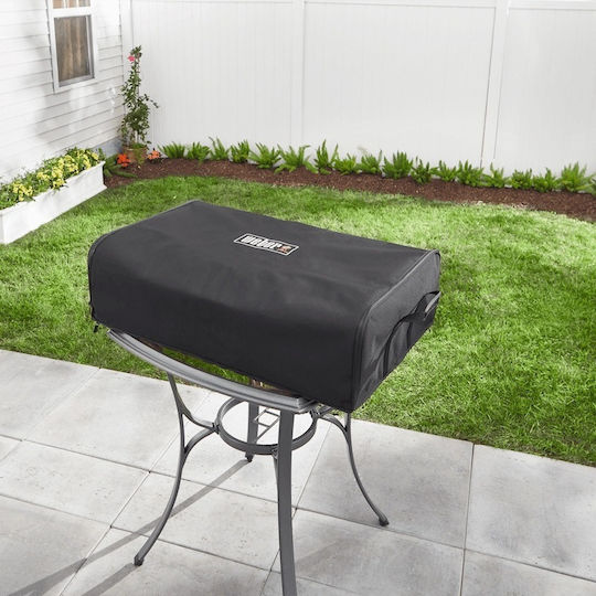 Weber Premium Κάλυμμα Ψησταριάς Μαύρο από Πολυεστέρα